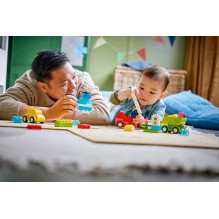 LEGO DUPLO 10474 Kūrybingos transporto priemonės LEGO DUPLO 10474 Kūrybingos transporto priemonės