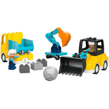 LEGO DUPLO 10475 3 viename statybinės transporto priemonės