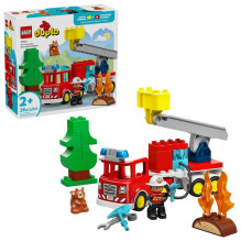 LEGO DUPLO 10473 Gaisrinė mašina su žarna ir ugniagesiu LEGO DUPLO 10473 Gaisrinė mašina su žarna ir ugniagesiu