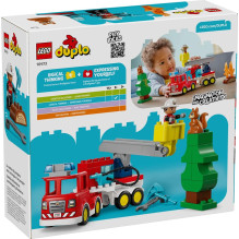 LEGO DUPLO 10473 Gaisrinė mašina su žarna ir ugniagesiu LEGO DUPLO 10473 Gaisrinė mašina su žarna ir ugniagesiu