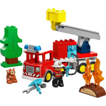 LEGO DUPLO 10473 Fire Truck with Hose and Firefighter