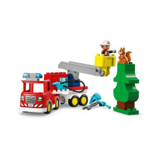 LEGO DUPLO 10473 Gaisrinė mašina su žarna ir ugniagesiu LEGO DUPLO 10473 Gaisrinė mašina su žarna ir ugniagesiu