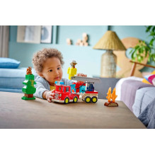 LEGO DUPLO 10473 Fire Truck with Hose and Firefighter