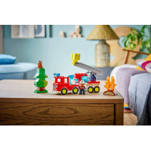 LEGO DUPLO 10473 Gaisrinė mašina su žarna ir ugniagesiu LEGO DUPLO 10473 Gaisrinė mašina su žarna ir ugniagesiu