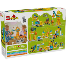 LEGO DUPLO 10476 3 viename Statybvietė ir transporto priemonės LEGO DUPLO 10476 3 viename Statybvietė ir transporto priemonės