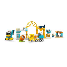 LEGO DUPLO 10476 3 viename Statybvietė ir transporto priemonės LEGO DUPLO 10476 3 viename Statybvietė ir transporto priemonės