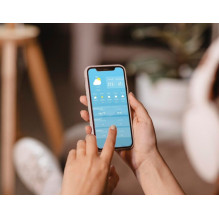 BLAUPUNKT WS35BK APP ORŲ STOTIS, JUODA