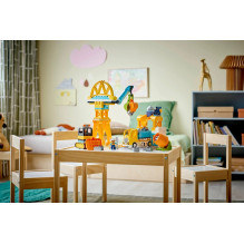 LEGO DUPLO 10476 3 viename Statybvietė ir transporto priemonės LEGO DUPLO 10476 3 viename Statybvietė ir transporto priemonės