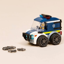 LEGO CITY 60481 Atrakcionai – Policijos sunkvežimis