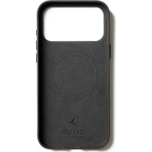 Mujjo Full Leather Case Case for iPhone 17 Pro Max black