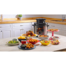 Tefal Turbo Cuisine &amp; Fry CY7788 7.6 L Black 1200 W