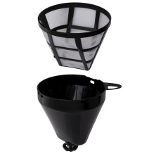 Adler AD 4383w lašelinis kavos virimo aparatas maltai kavai 1,5 l, baltas