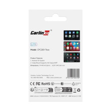 „Carlinkit“ belaidis adapteris „Lite S HDMI“, 4 GB + 32 GB, „Android Auto“ / „Carplay“, skirtas automobilio stereosistem