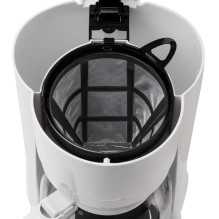 Adler AD 4383w lašelinis kavos virimo aparatas maltai kavai 1,5 l, baltas