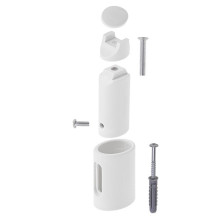 Adler AD 7823 Electric bathroom heater LED white