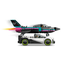 LEGO CITY 60489 Reaktyvinis lėktuvas prieš automobilį