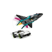 LEGO CITY 60489 Reaktyvinis lėktuvas prieš automobilį