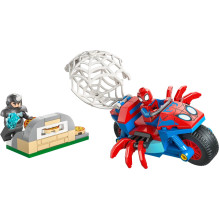 LEGO MARVEL 11206 Spidey on his Motorcycle vs. Rhino