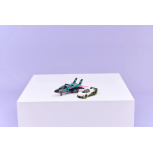 LEGO CITY 60489 Reaktyvinis lėktuvas prieš automobilį