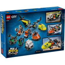 LEGO CITY 60505 Lėktuvas, aptarnavimo sunkvežimis ir skraidyklė