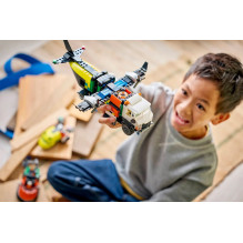 LEGO CITY 60505 Lėktuvas, aptarnavimo sunkvežimis ir skraidyklė