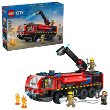 LEGO CITY 60499 Oro uosto gaisrinė mašina