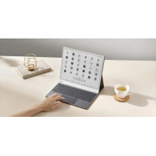 Onyx Boox Note Max / Tab XC magnetinis dėklas su klaviatūra, rudas