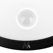 „Maclean“ LED šviestuvas su judesio jutikliu, PIR jutikliu, juodas, 10 W, IP65, 1000 lm, neutrali spalva, MCE525 B „Maclean“ LED šviestuvas su judesio jutikliu, PIR jutikliu, juodas, 10 W, IP65, 1000 lm, neutrali spalva, MCE525 B