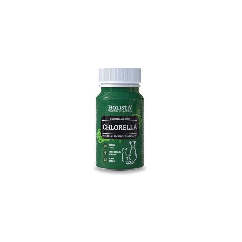 HOLISTA Chlorella - papildai šunims ir katėms - 90 vnt.