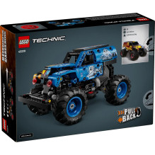 LEGO TECHNIC 42219 Monster Jam kapų kasėjas Ugnis ir ledas