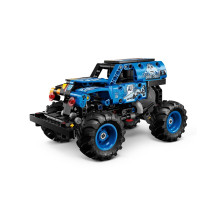 LEGO TECHNIC 42219 Monster Jam kapų kasėjas Ugnis ir ledas