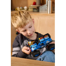 LEGO TECHNIC 42219 Monster Jam kapų kasėjas Ugnis ir ledas