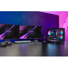 Mars Gaming MCV-ONE Midi Tower Black Mars Gaming MCV-ONE Midi Tower Black