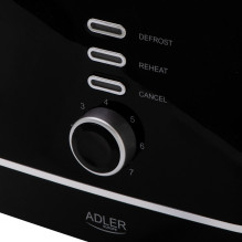 Adler AD 3224b Toaster with rack 7 browning levels black
