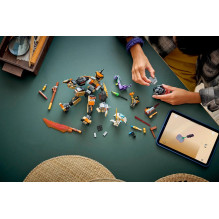 LEGO NINJAGO 71854 Cole'o misijos robotas ir drakonas Zane'as