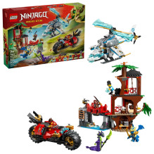 LEGO NINJAGO 71857 Nindzių transporto priemonė Namelis medyje mūšis