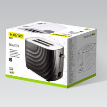 Maestro MR-706-BLACK Toaster Black