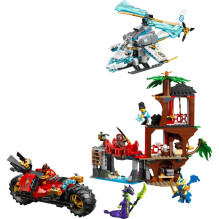 LEGO NINJAGO 71857 Nindzių transporto priemonė Namelis medyje mūšis
