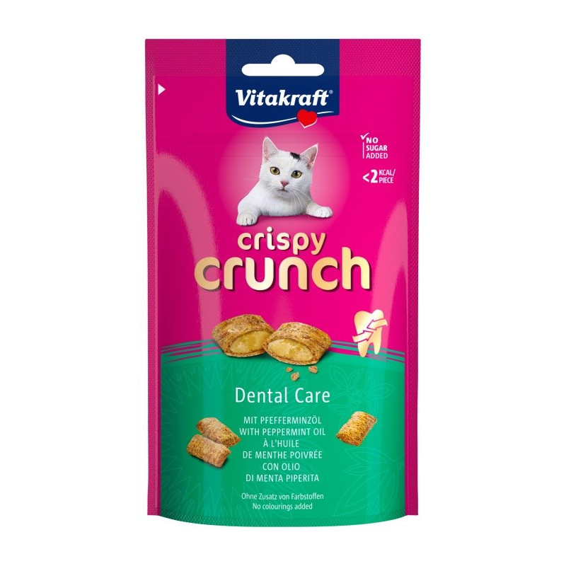 VITAKRAFT Crispy Crunch Dental - cat treats - 60g