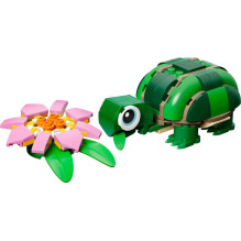LEGO CREATOR 3 IN 1 31377 Turtle with a Water Lily Flower