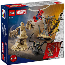 LEGO MARVEL 76334 Epinis mūšis: Žmogus-voras prieš Smėlio žmogų