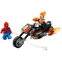 LEGO MARVEL 76335 Žmogus-voras prieš Vaiduoklio Riderio motociklą