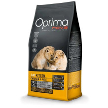 OPTIMANOVA Cat Kitten Chicken &amp; Rice - dry cat food - 8kg