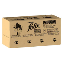 PURINA Felix Fantastic Mix in jelly - wet cat food - 120x85g