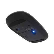 Natec Lark wireless mouse BT 5.0 4000 DPI silent Blue Sense grey