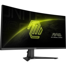 MSI MAG 346CQ computer monitor 86.4 cm (34") 3440 x 1440 pixels UltraWide Dual Quad HD LCD Black