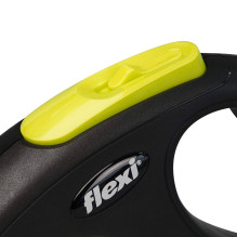 FLEXI New Neon M - retractable leash - 5 m