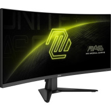 MSI MAG 346CQ computer monitor 86.4 cm (34") 3440 x 1440 pixels UltraWide Dual Quad HD LCD Black