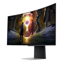 „Samsung LS34DG850SUXDU“ kompiuterio monitorius 86,4 cm (34") 3440 x 1440 pikselių OLED Sidabras