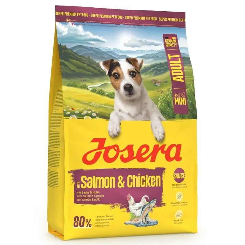 JOSERA Mini lašiša ir vištiena - sausas šunų ėdalas - 3 kg